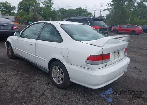 2000 Honda Civic Ex из США, поврежденный, VIN 1HGEJ8241YL071110